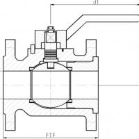 Noval DN 25 - 150 / PN 10 - 16 | BV16-CI Шаровой кран из высокопрочного чугуна фото