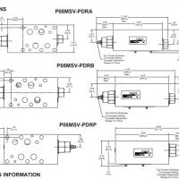 Continental Hydraulics P08MSV-PDRA / P08MSV-PDRB / P08MSV-PDRP | Клапан сброса давления фото