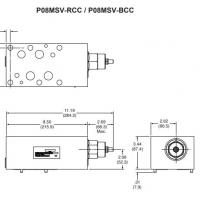 Continental Hydraulics P08MSV-RCC / P08MSV-BCC | Клапан-регулятор давления фото