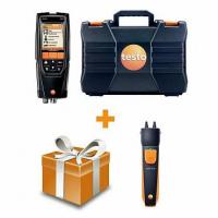 testo 320 с H2-компенсацией + testo 510i - комплект газоанализатора и манометра фото