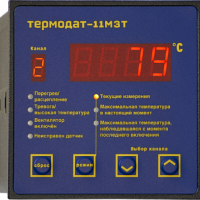 Термодат-11М3Т1, БКТ - блок контроля температур для сухоблочного трансформатора фото