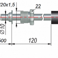 ДТС055.EXIA - термопреобразователь сопротивления в искробезопасном исполнении фото