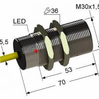 ВБ2.30М - индуктивный датчик в цилиндрическом корпусе фото