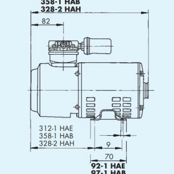 Drumag 1 HAE-10-M104X / 1 HAB-19-M114 / 1 HAB-19-M115 Безмасляные поршневые компрессоры фото 1