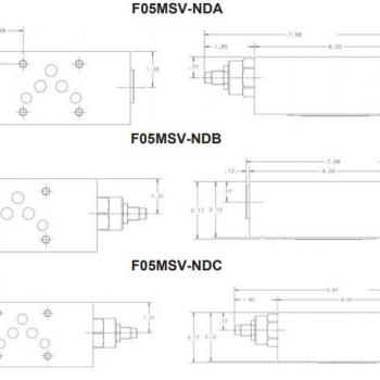 Continental Hydraulics F05MSV-NDA / F05MSV-NDB / F05MSV-NDC | Регулирующий клапан фото 1