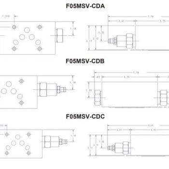 Continental Hydraulics F05MSV-CDA / F05MSV-CDB / F05MSV-CDC | Регулирующий клапан фото 1