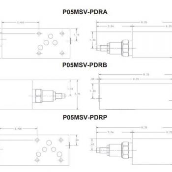 Continental Hydraulics P05MSV-PDRA / P05MSVPDRB / P05MSV-PDRP | Клапан сброса давления фото 1