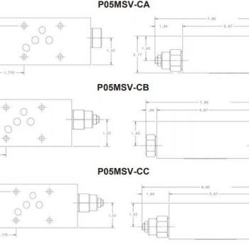 Continental Hydraulics P05MSV-CA / P05MSV-CB / P05MSV-CC | Клапан контроля направления фото 1