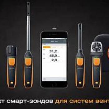 testo 405i - смарт-зонд термоанемометр с Bluetooth фото 1