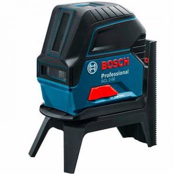 Bosch GCL 2-50 + RM1 + BM3 + кейс - лазерный нивелир фото 1