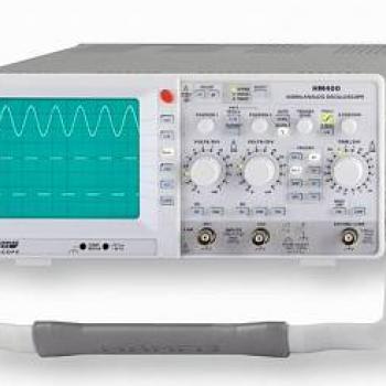 HM400 - 2-х канальный аналоговый осциллограф до 40МГц фото 1