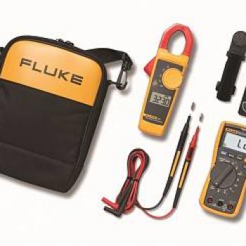 Fluke 117/323 - комплект мультиметра и токоизмерительных клещей с измерением TrueRMS фото 1