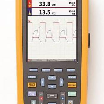 Fluke 123B - промышленный портативный осциллограф (20 МГц) фото 1