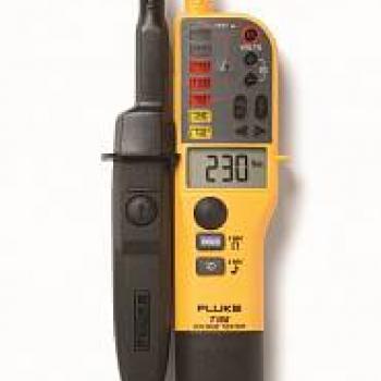 Fluke T150 - тестер напряжения и целостности с ЖК-дисплеем, омметром и подключаемой нагрузкой фото 1