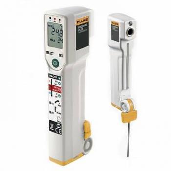 Fluke FP Plus - пищевой термометр с встроенным контактным щупом и сумкой для переноски фото 1