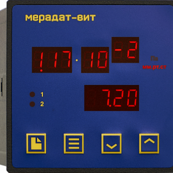 Мерадат-ВИТ12Т4 - вакуумметр для работы с тепловыми датчиками фото 1