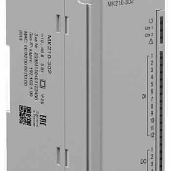 МК210-302 - модуль дискретного ввода/вывода (12 вх. /4 вых) фото 1