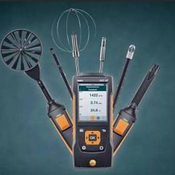 testo 440 - прибор для измерения скорости и оценки качества воздуха в помещении фото 1