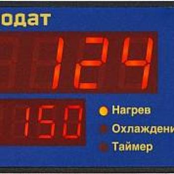 Термодат-12К6-Н - одноканальный ПИД-регулятор температуры и аварийный сигнализатор фото 1