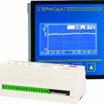 Термодат-25Е5 - многоканальный программный ПИД-регулятор фото 1