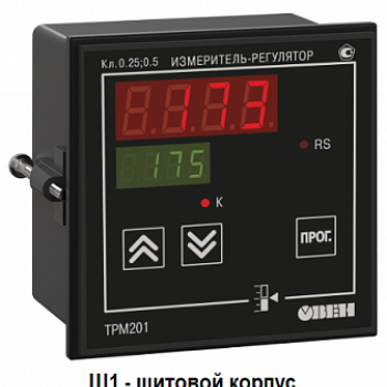 ТРМ201-Щ1.Р - измеритель-регулятор одноканальный с интерфейсом RS-485 фото 1