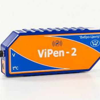 ViPen-2 - сборщик-анализатор вибрационных сигналов с функциями контроля температуры фото 1